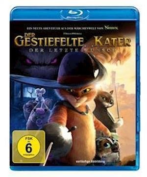 Cover for Keine Informationen · Der Gestiefelte Kater 2: Der Letzte Wunsch (Blu-ray) (2023)
