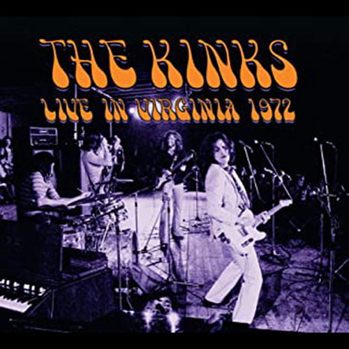 The Kinks · Live in Virginia 1972 (CD) (2023)