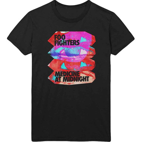 Foo Fighters Unisex T-Shirt: Medicine At Midnight - Foo Fighters - Marchandise - PHD - 5056012049518 - 26 février 2021