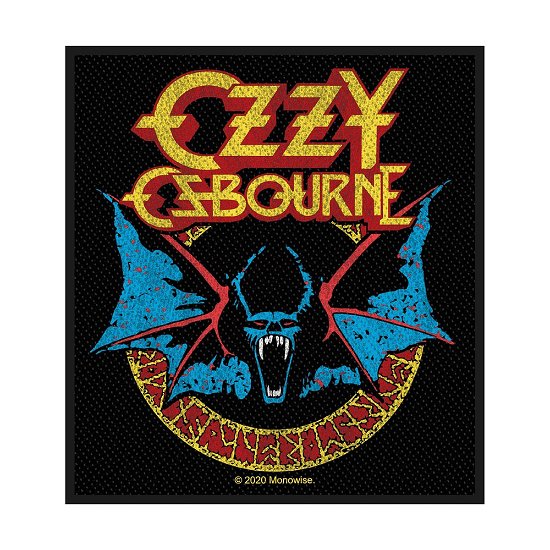 Cover for Ozzy Osbourne · Ozzy Osbourne Standard Woven Patch: Bat (Patch) (2020)