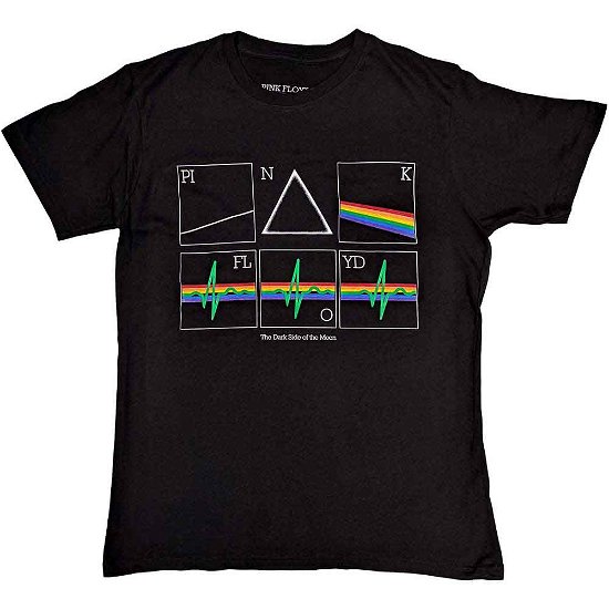 Pink Floyd Unisex T-Shirt: Prism Heart Beat - Pink Floyd - Merchandise -  - 5056561075518 - 