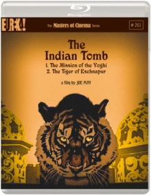 Cover for Joe May · Indian Tomb. The (Part 1: The Mission Of The Yoghi / Part 2: The Tiger Of Eschnapur) [Das Indische Grabmal] (Blu-ray) (2022)