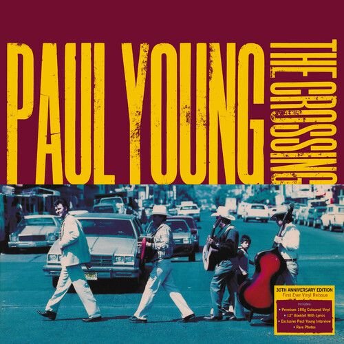 Cover for Paul Young · The Crossing (30th Anniversary Edition) (Turquoise Vinyl) (LP) [Reissue edition] (2023)
