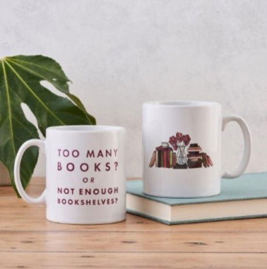 Funny 'Too Many Books' Relatable Mug (MERCH) (2024)