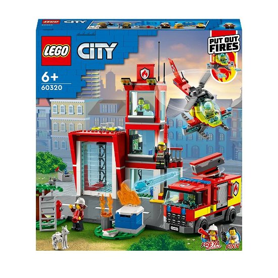 Lego: 60320 · City Fire - Caserma Dei Pompieri (MERCH)