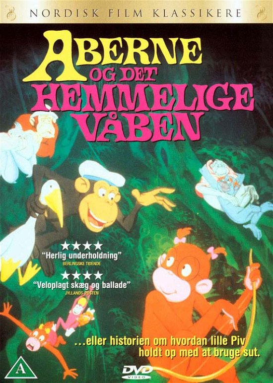 Aberne og det Hemmel - Aberne og det Hemmelige V - Elokuva -  - 5708758657518 - keskiviikko 1. lokakuuta 2008