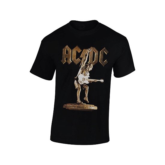 Cover for AC/DC · Stiff Upper Lip (T-shirt) [size S] [Black edition] (2018)