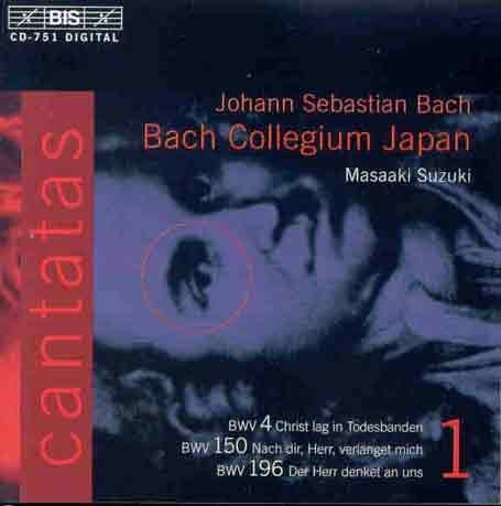 Cover for Bach / Bach Collegium, Suzuki · Cantatas I (CD) (1995)