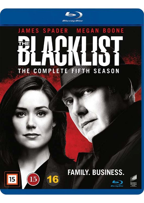 Cover for Blacklist · Blacklist - The Complete Fifth Season (Blu-ray) (2018)
