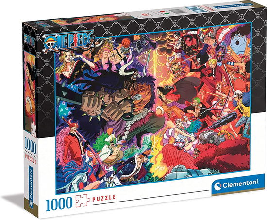 Puslespil IMPOSSIBLE ONE PIECE, 1000 brikker - Anime - Lautapelit - Clementoni - 8005125397518 - perjantai 22. syyskuuta 2023