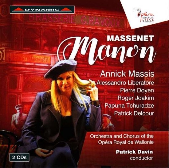Cover for J. Massenet · Manon (CD) (2016)
