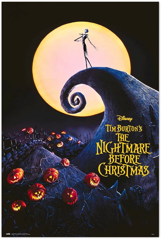 Cover for Disney: Grupo Erik · The Nightmare Before Christmas (Poster 61x91,50 Cm) (MERCH)