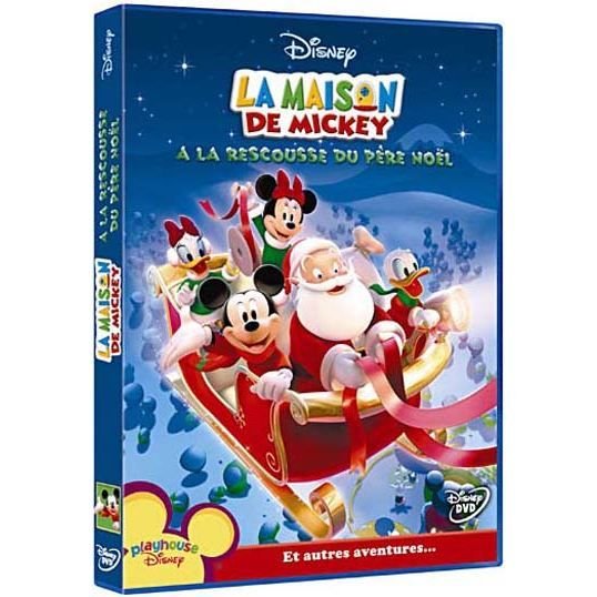 Cover for La Maison De Mickey A La Rescousse Du Pere Noel (DVD)