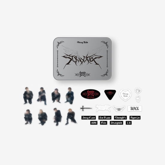 Cover for STRAY KIDS · dominATE SEOUL - TIN CASE Reusable Sticker Pack (MERCH) (2024)