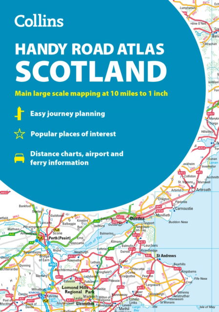 Cover for Collins Maps · Collins Handy Road Atlas Scotland: A5 Paperback (Paperback Book) [New edition] (2025)