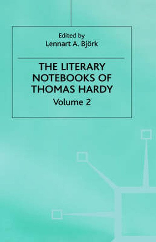 Cover for Thomas Hardy · The Literary Notebooks of Thomas Hardy: Volume 2 (Hardcover Book) (1985)