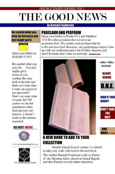 Double Edged Sword Vol. 1 2nd Edition - Darnell Fenderson - Livros - Lulu Press, Inc. - 9780557016518 - 6 de outubro de 2008