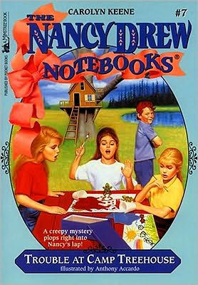 Trouble at Camp Treehouse (Nancy Drew Notebooks #7) - Carolyn Keene - Bøker - Aladdin - 9780671879518 - 1. juli 1995