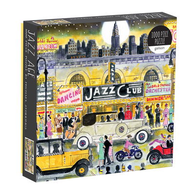 Michael Storrings Jazz Age 1000 Piece Puzzle - Michael Storrings - Gesellschaftsspiele - Galison - 9780735357518 - 11. Februar 2019