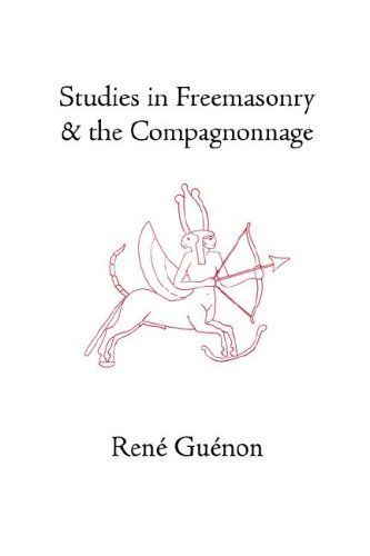 Cover for Rene Guenon · Studies in Freemasonry and the Compagnonnage (Gebundenes Buch) (2005)