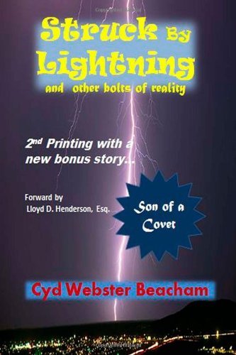 Cover for Cyd Webster Beacham · Struck by Lightning and Other Bolts of Reality: 2nd Printing with Bonus Story - Son of a Covet (Pocketbok) (2014)