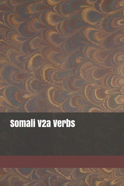 Cover for Bashir · Somali V2a Verbs (Paperback Book) (2019)