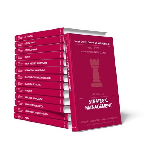 Cover for CL Cooper · Wiley Encyclopedia of Management (Innbunden bok) (2014)