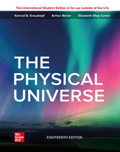 Cover for Konrad B. Krauskopf · The Physical Universe ISE (Paperback Book) (2023)