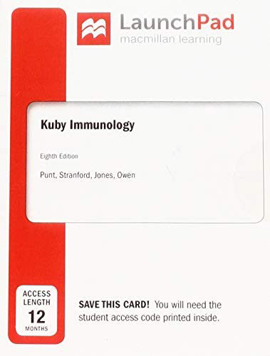 Cover for Jenni Punt · LaunchPad for Kuby Immunology (12 Month Access Card): International Edition (N/A) [8th ed. 2018 edition] (2018)