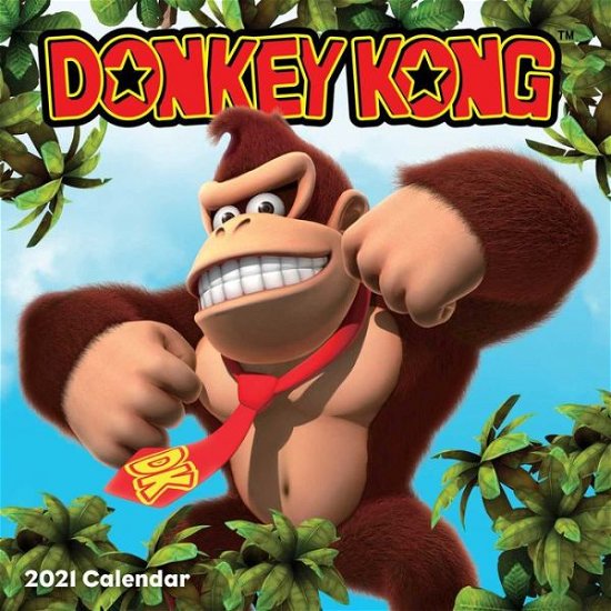 Donkey Kong 2021 Wall Calendar - Nintendo - Produtos - Abrams - 9781419744518 - 28 de julho de 2020