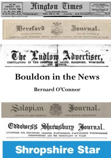 Cover for Bernard O'Connor · Bouldon in the News (Paperback Book) (2022)
