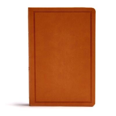 CSB Deluxe Gift Bible, Tan LeatherTouch - CSB Bibles by Holman CSB Bibles by Holman - Livres - Broadman & Holman Publishers - 9781535925518 - 1 octobre 2018