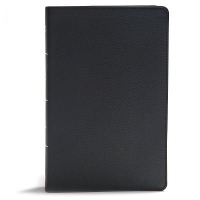 KJV Giant Print Reference Bible, Black Genuine Leather, Indexed - CSB Bibles by Holman CSB Bibles by Holman - Książki - Broadman & Holman Publishers - 9781535954518 - 15 lipca 2019