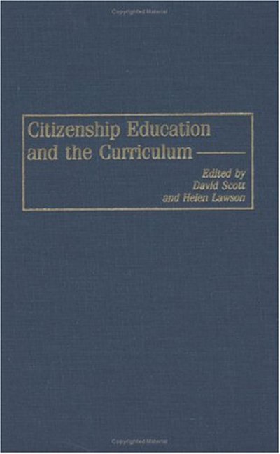 Cover for Myilibrary · Citizenship Education and the Curriculum - International Perspectives on Curriculum Studies (Hardcover bog) (2002)
