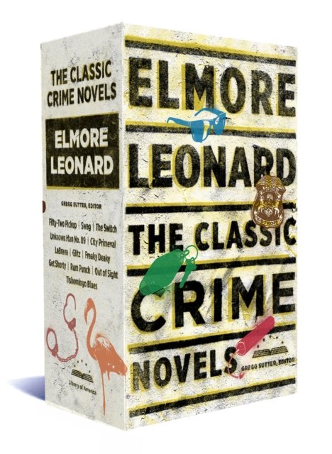 Elmore Leonard: The Classic Crime Novels: A Library of America Boxed Set - Elmore Leonard - Books - The Library of America - 9781598535518 - September 12, 2017