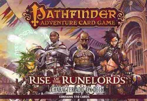 Pathfinder Adventure Card Game: Rise of the Runelords Character Add-On Deck - Mike Selinker - Brætspil - Paizo Publishing, LLC - 9781601255518 - 17. september 2013