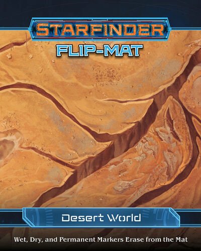 Cover for Damien Mammoliti · Starfinder Flip-Mat: Desert World (GAME) (2020)