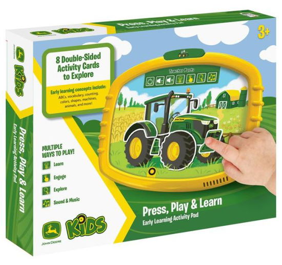 Cover for Scarlett Wing · John Deere Kids Early Learning Activity Pad (Board book) (2022)