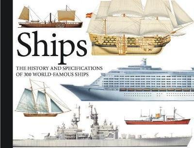 Cover for Chris Bishop · Ships: The History and Specifications of 300 World-Famous Ships - Landscape Pocket (Paperback Bog) (2020)