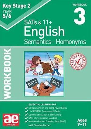 Cover for Dr Stephen C Curran · KS2 Semantics Year 5/6 Workbook 3 - Homonyms (Paperback Book) (2019)