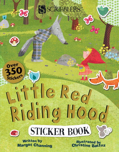 Cover for Margot Channing · Scribblers Fun Activity Little Red Riding Hood Sticker Book - Scribblers Fun Activity (Paperback Book) [Illustrated edition] (2019)