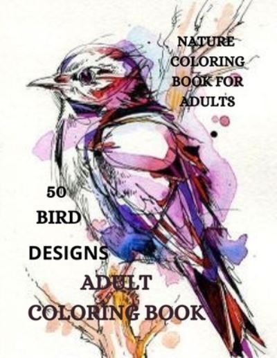 Cover for Joana Kirk Howell · Bird Coloring Book (Paperback Bog) (2021)