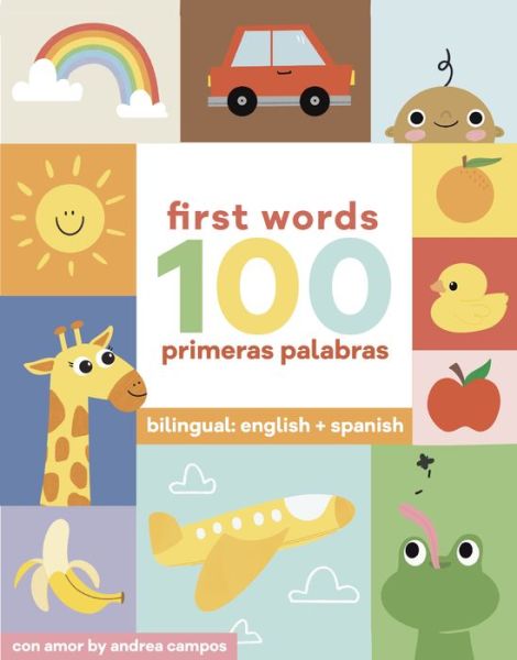 Cover for Andrea Campos · 100 First Words - Little Doodles (Hardcover Book) (2023)