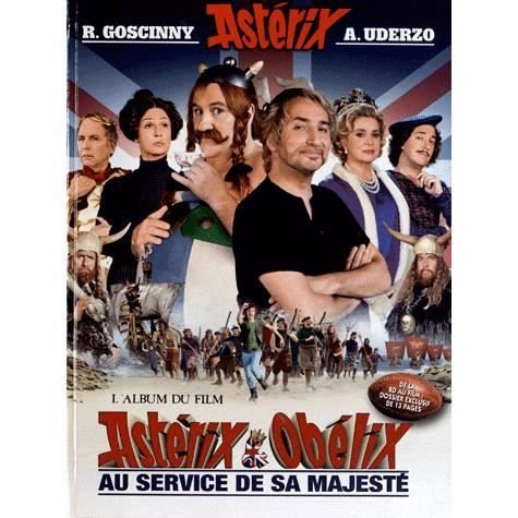 Cover for Rene Goscinny · Asterix au service de Sa Majeste (Album du film) (Inbunden Bok) (2012)