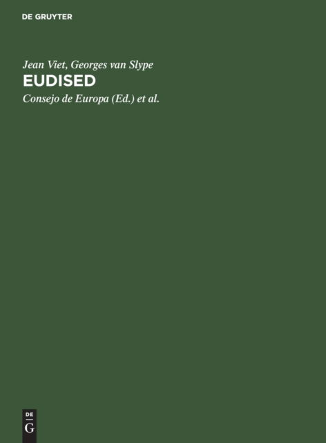 EUDISED tesauro multilingu?e para el tratamiento de la informacio?n en materia de educacio?n -  - Books - Mouton - 9783110098518 - November 1, 1984