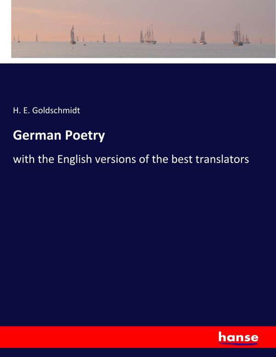 Goldschmidt · German Poetry (Buch) (2020)