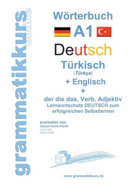 Cover for Schachner · Wörterburch Deutsch - Türkisc (Book) (2016)