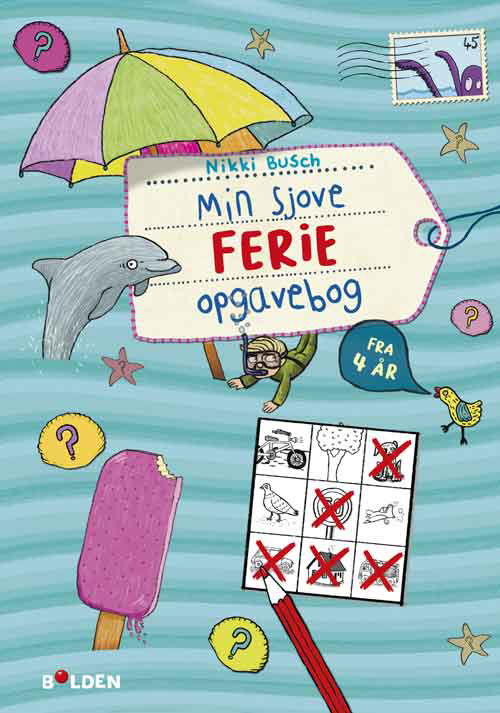 Min sjove ferie-opgavebog - fra 4 år (Sewn Spine Book) [1st edition] (2024)