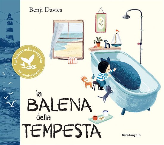 Cover for Benji Davies · La Balena Della Tempesta In Inverno. Ediz. Anniversario (Bog)