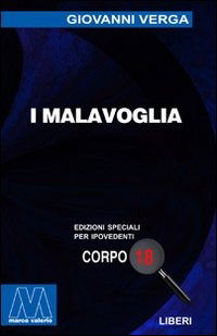 Cover for Giovanni Verga · I Malavoglia. Ediz. Per Ipovedenti (Book)